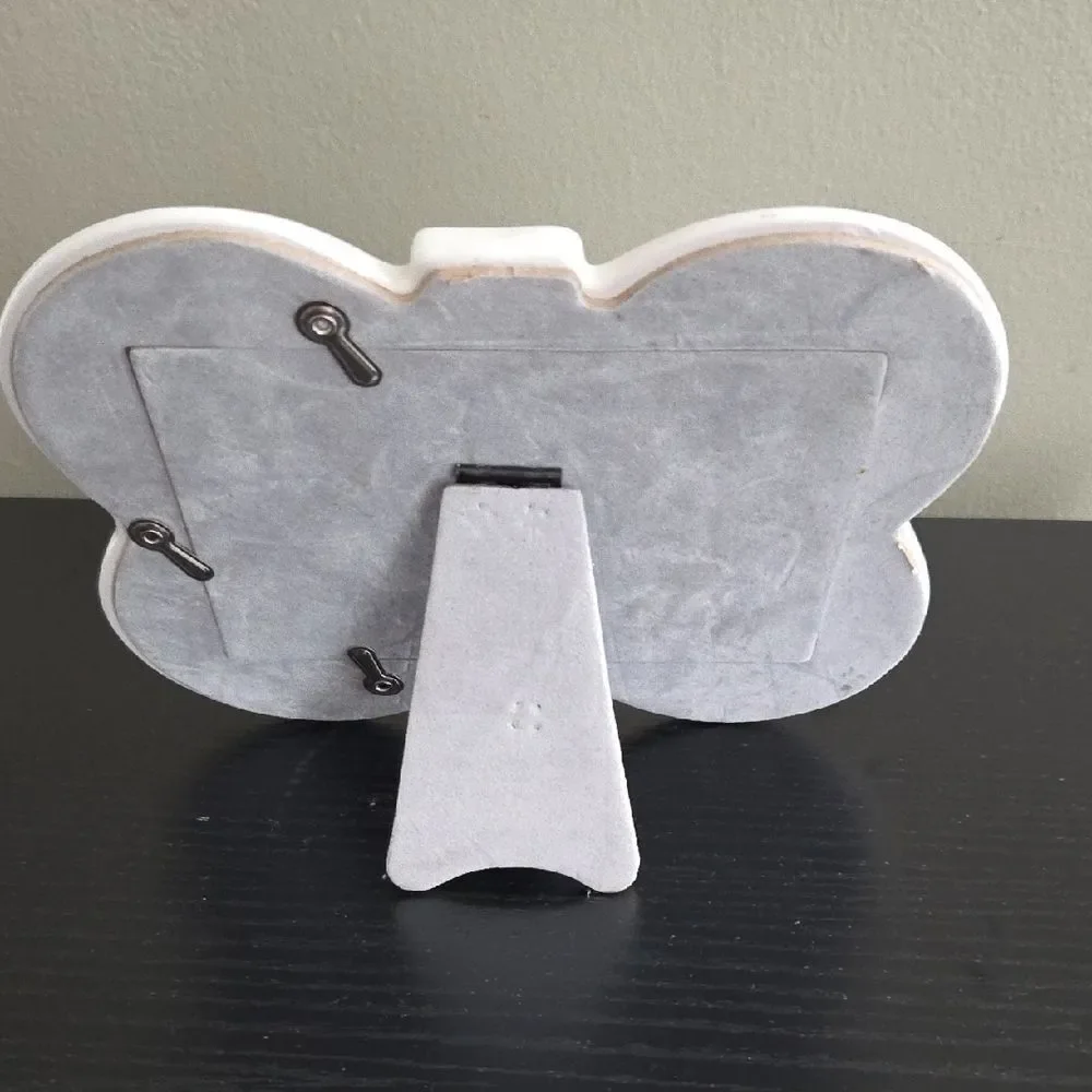 White Dog Bone Picture Frame